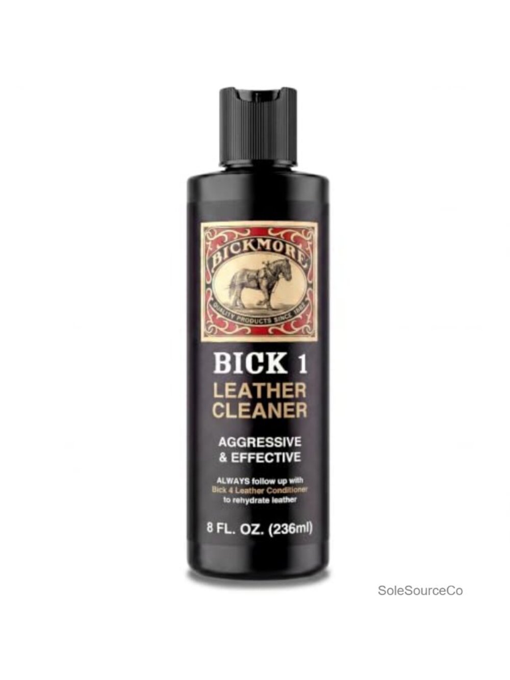 Bick 1 Leather Cleaner 8 oz Deep Cleaning for Boots Shoes Equestrian Gear